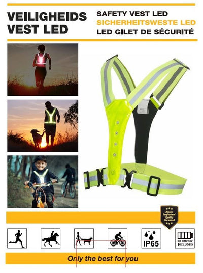 LED laufende Sicherheitsweste,