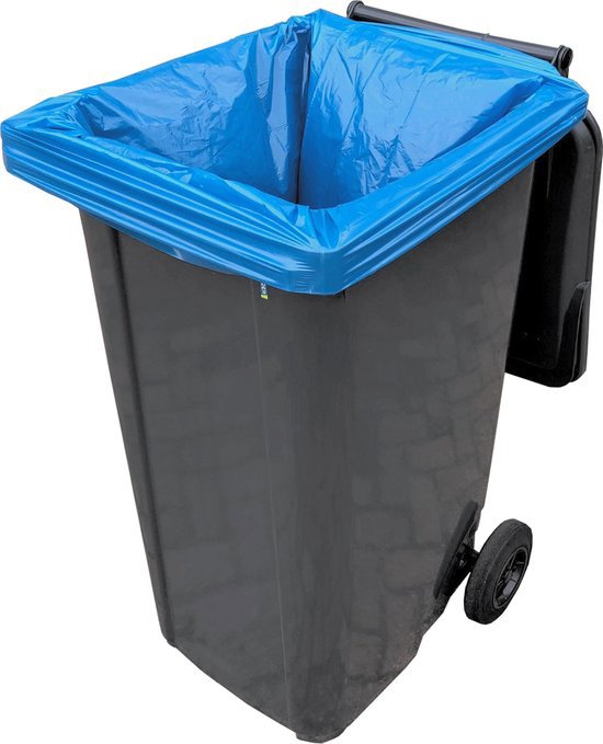 Containersäcke LDPE 6525 x 140cm T 70 blau 240ltr