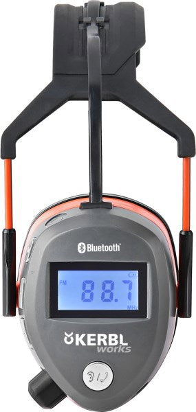 Der Kerbl-Ohrenschützer funktioniert mit Radio und Bluetooth