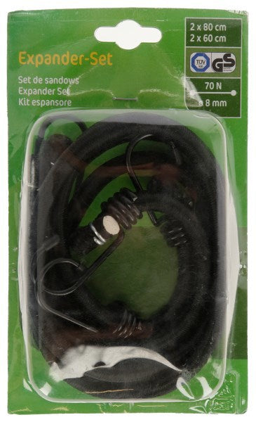 Verlängerungsgurte elastisches Set 4-teilig im Blister