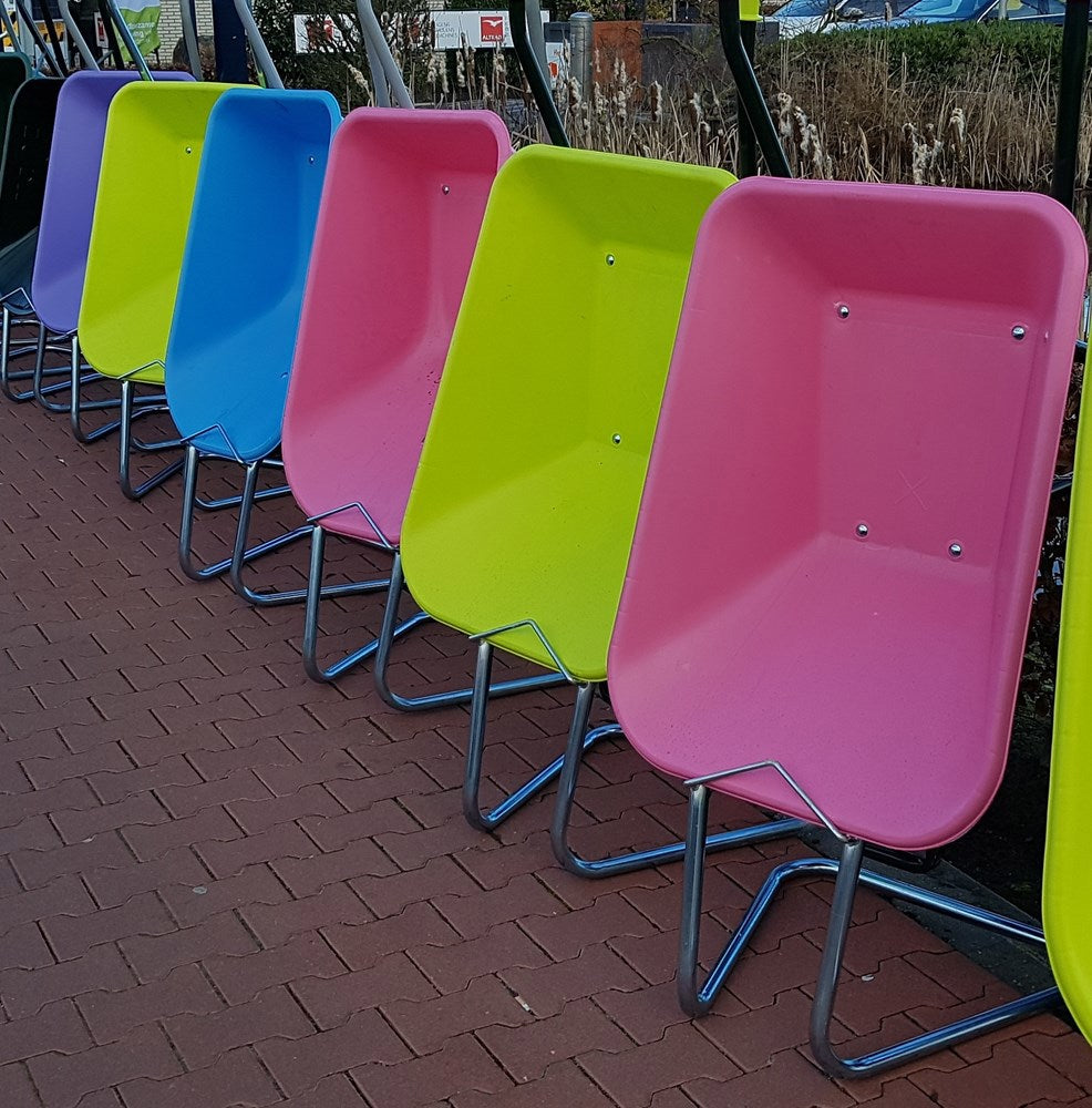 Fort Präsentationsständer verzinkt für 1 Schubkarre