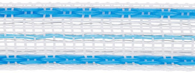 Ako Platinumline Schreckband 20 mm Weiß-Blau 200 m