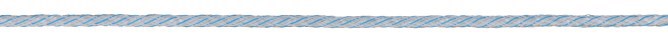 Ako Platinumline Zaunschnur 6 mm 200 m weiß blau