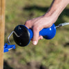 Ako Torgriff Premium Edelstahl blau mit Federbegrenzer