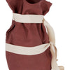 Krallenbeutel Leinen 37cm