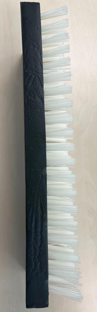 Wadenbürste Nylon weiß 4cm 45x15cm