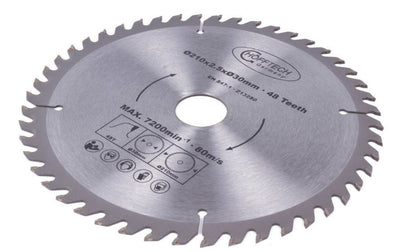 Kreissägeblatt 210mm 48tds