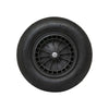 Produkte Rad 400x8 2-lagiger Reifen Kunststofffelge schwarz Achse 13cm mm