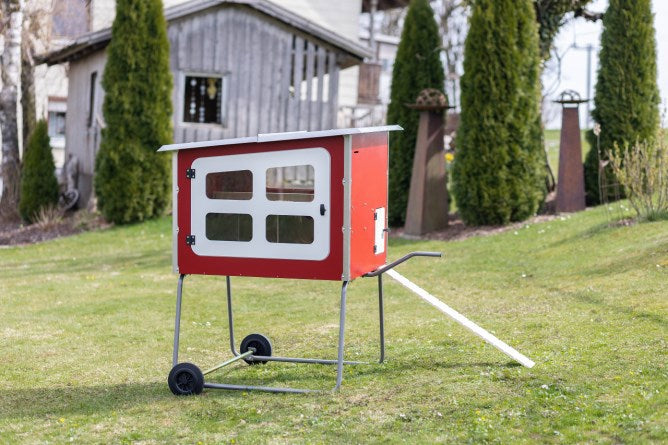 Mobilecoop Hühnerstall aus Holz