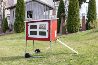 Mobilecoop Hühnerstall aus Holz