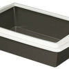 Katzentoilette mit Rand 51x35x13cm farblich sortiert