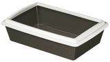 Katzentoilette mit Rand 51x35x13cm farblich sortiert - afbeelding 2