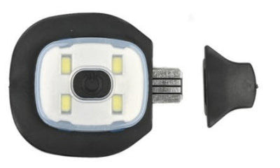 Produkte Kommandomütze gestrickt einfarbig mit wiederaufladbarer LED-Lampe