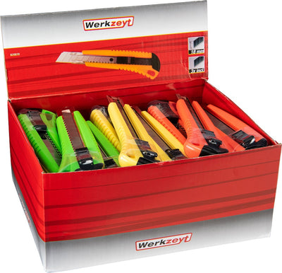 Con:p Abbrechmesser 18 mm Kunststoffbox – B20870
