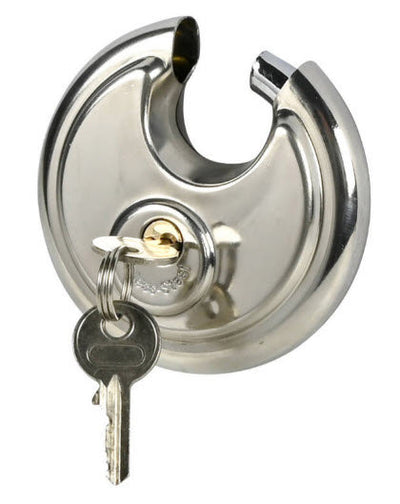 Produkte Vorhängeschloss Diskusschloss 90mm plus 2 Schlüssel