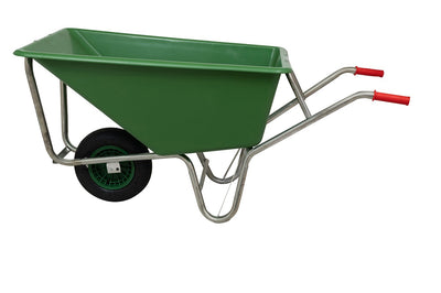 MM-Produkte Schubkarre 160 Liter polybeschichteter Boden GED 1 Rad 1