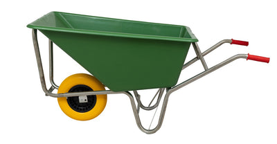 MM-Produkte Schubkarre 160 Liter polybeschichtete Basis GED 1 NML Rad