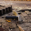 Der weiße Straßenhammer-Fiberglasstiel 50 mm