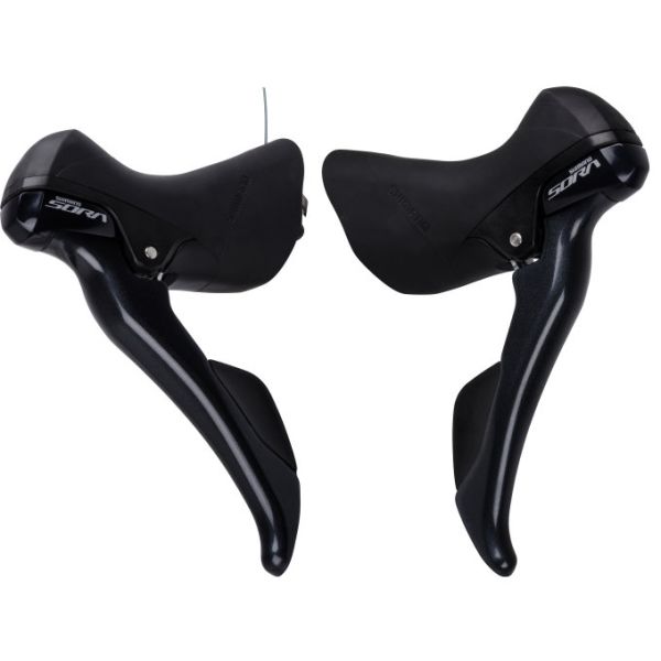 Shimano Verstellerhendel Set 2 x 9 Geschwindigkeit Sora ST-R3000 Schwarz