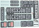 Rockshox Decal Set Polar Grey