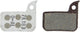 SRAM Disc Br. Pad Organic, Alu Platte, 20 Paare