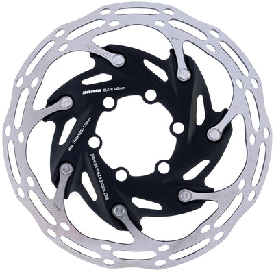 SRAM -Rotor -Mittellinie XR 6h.stain.steel, Alu Spider