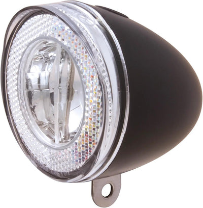 Spanninga LED-Scheinwerfer Swingo 20 xb Bat.LED fr.light Spanni. Swingo xb m.Schläger,schwarz