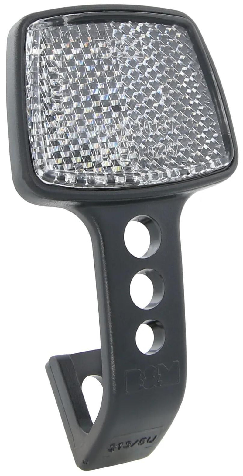 Reflektor B M Front mit Halterung Weiß