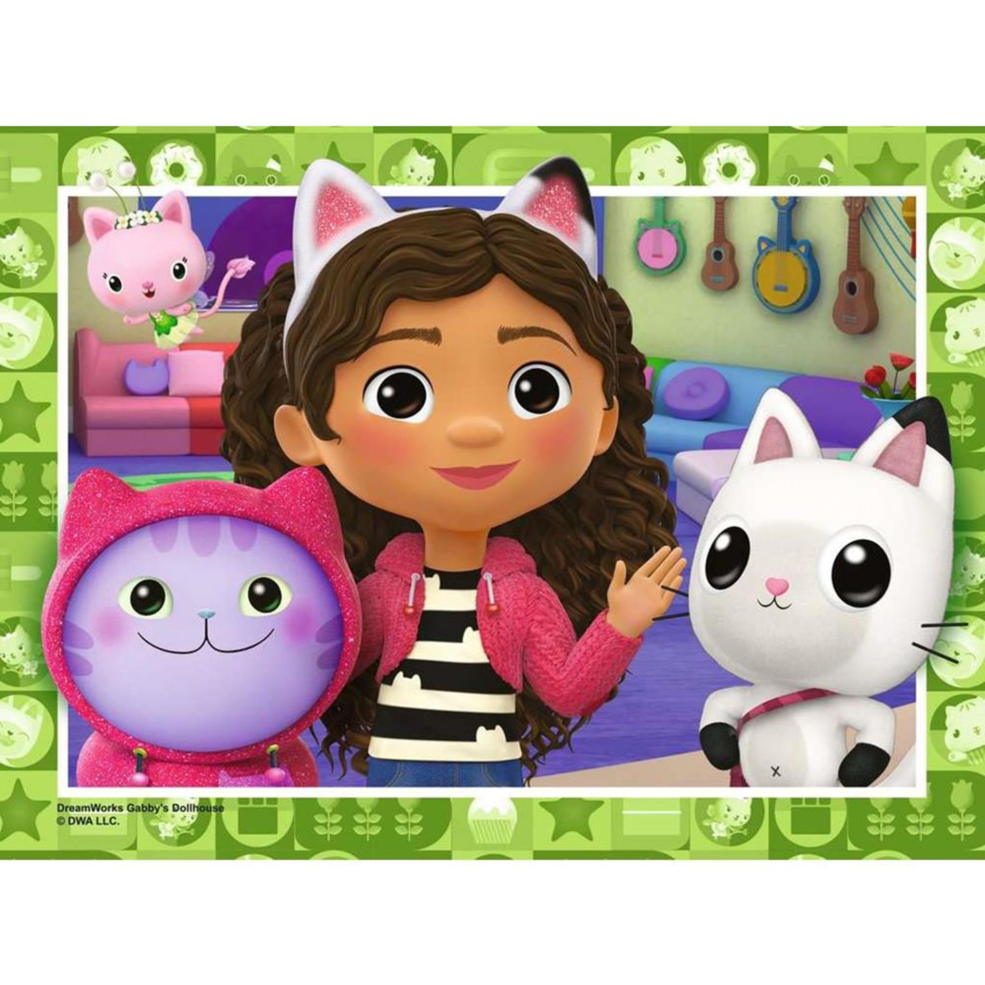 Ravensburger - Gabby's Dollhouse Bein Puzzle 4in1