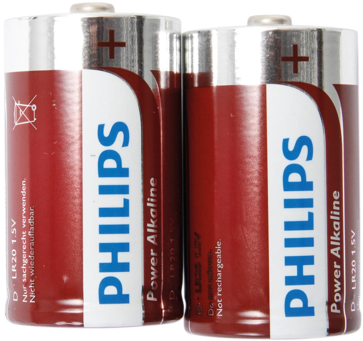 Philips Akku Powerlife Akku Powerlife LR20 Mono 2 im Blister