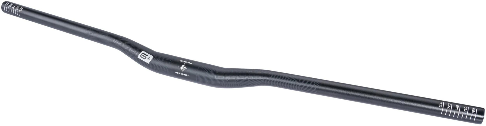 Ergotec Bar Low Riser Bar 31,8mm Lev.6+ Schwarz