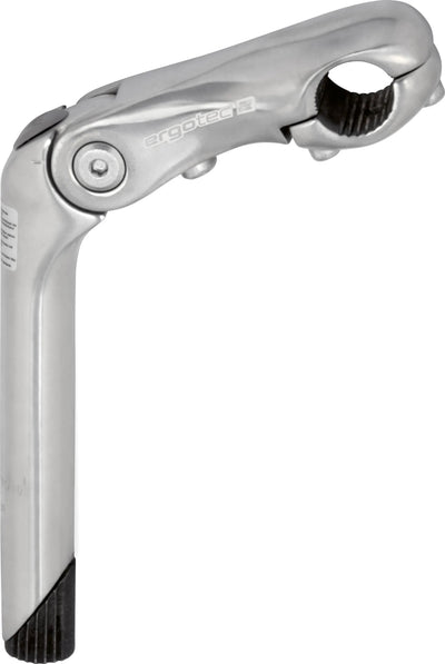 Ergotec Voice Cobra 25,4 mm 90 180 mm Silber Alu