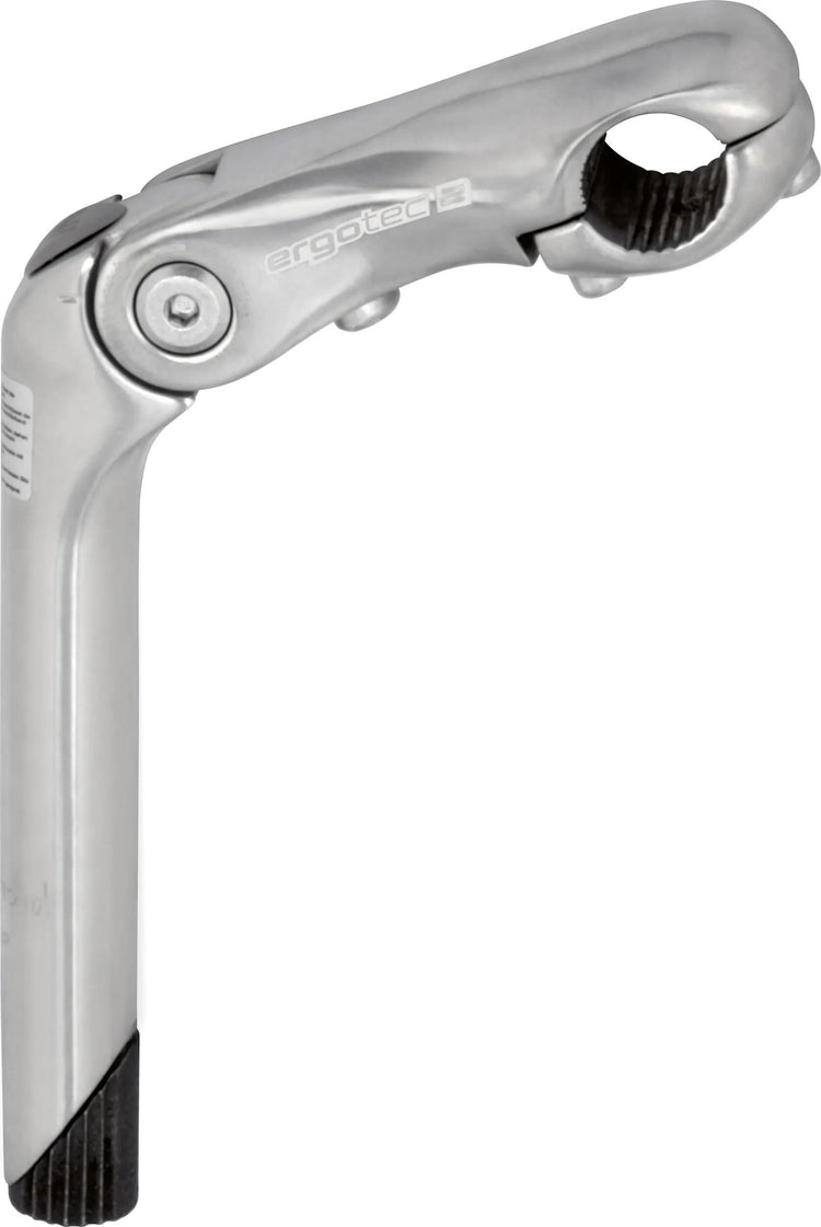 Ergotec Voice Cobra 25,4 mm 90 180 mm Silber Alu