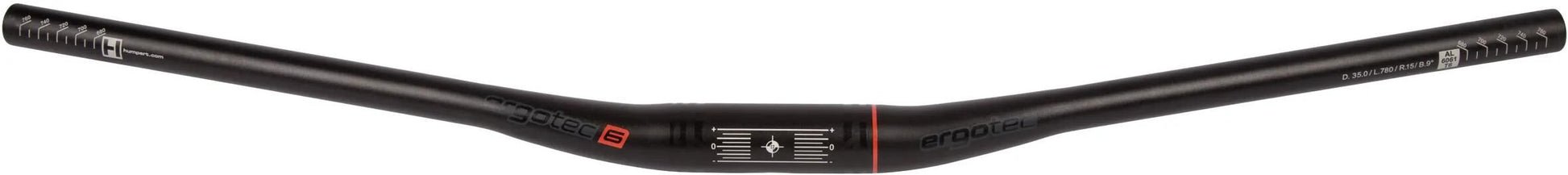 Ergotec Lenker Low Riser Ray ø35.0x780 schwarz