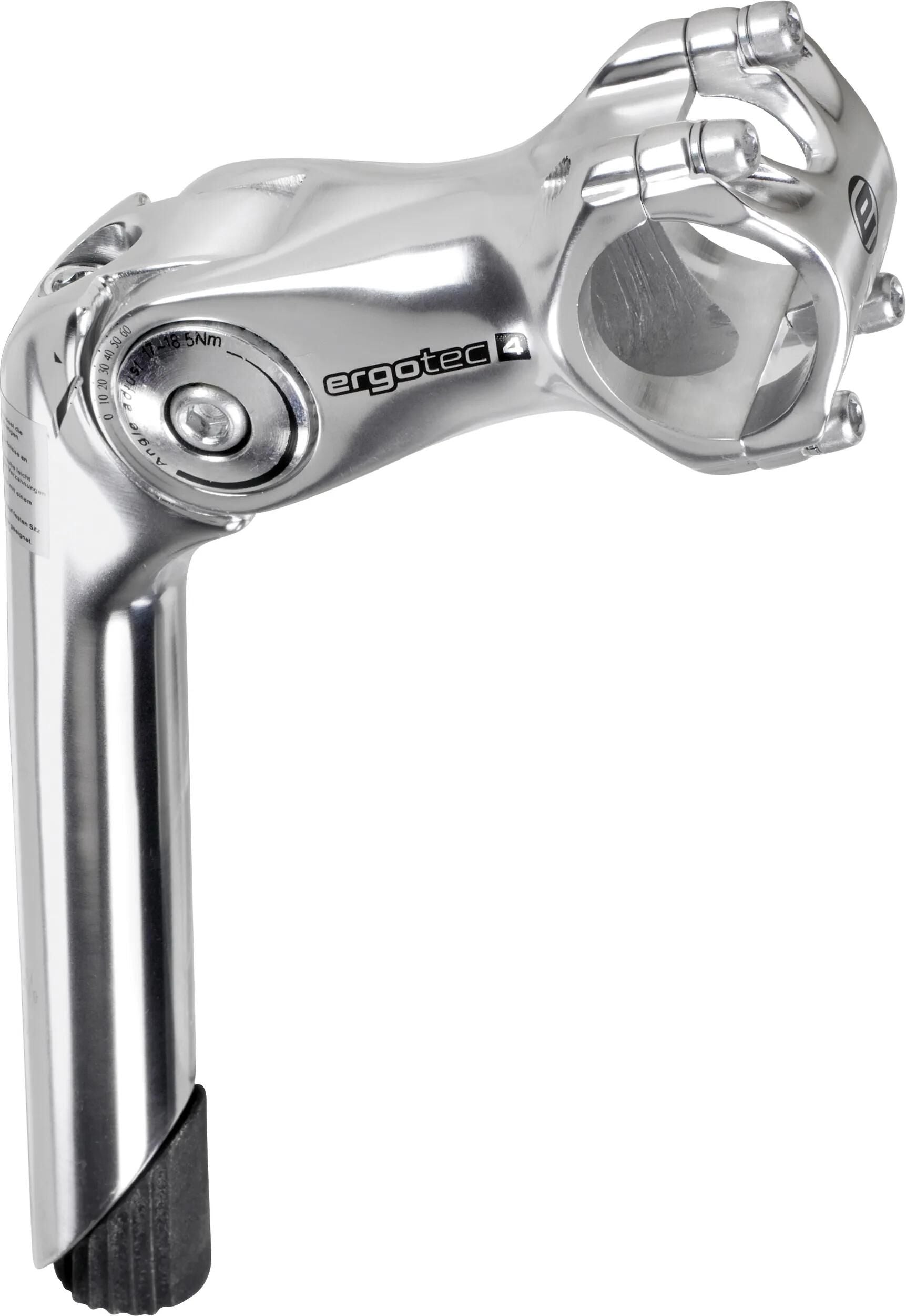 ERGOTEC STEM OCTOPUS 2 Einstellbar 31,8 mm 110 mm Silber