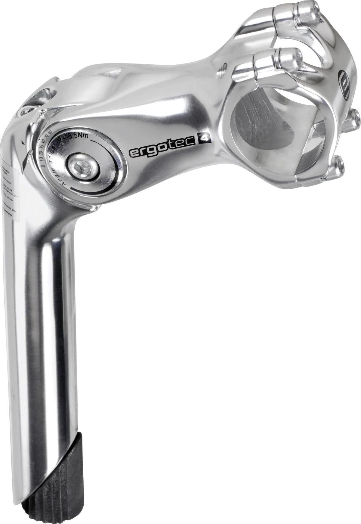 ERGOTEC STEM OCTOPUS 2 Einstellbar 25,4 mm 90 mm Silber