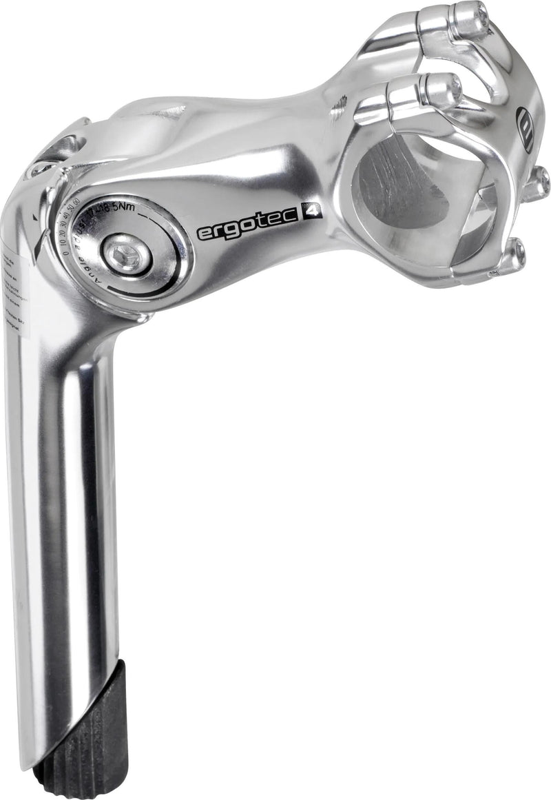 ERGOTEC STEM OCTOPUS 2 Einstellbar 25,4 mm 110 mm Silber