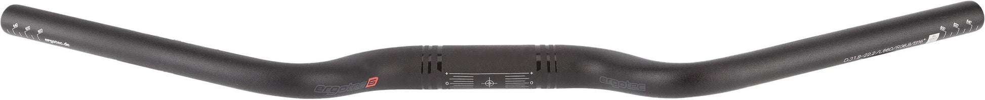 Ergotec Lenker M-Bar S 31,8 mm 700 200 mm 14 g mattschwarz