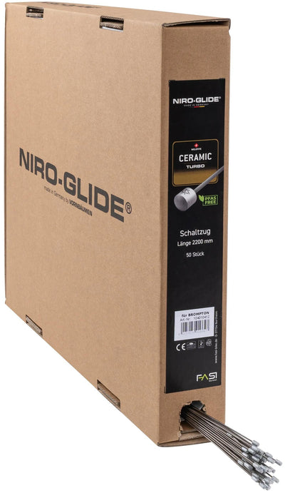 Niro-Glide Innenschaltzug Keramik Turbo Niro Glide Keramik Turbo Schaltzug 2200 mm
