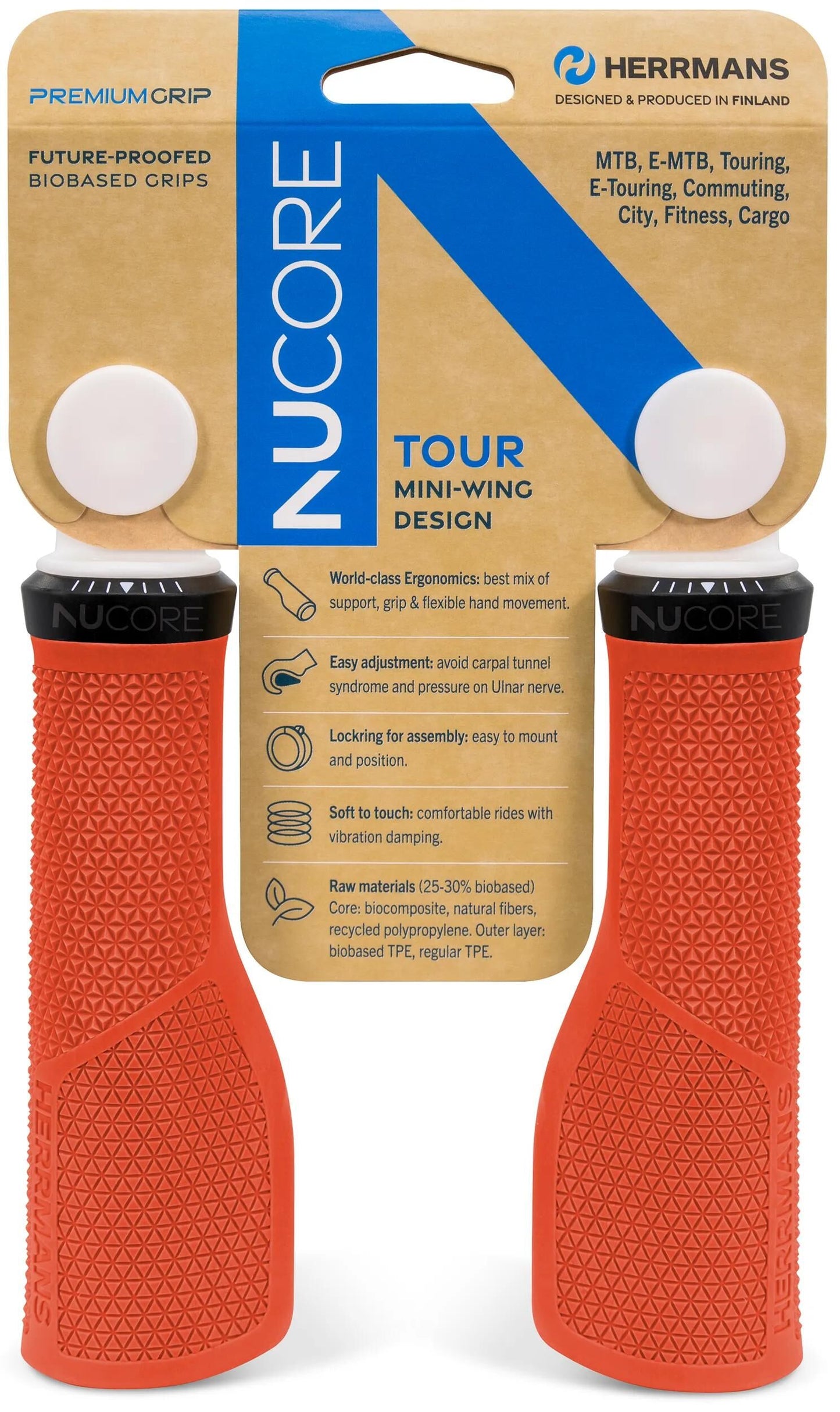 Herrmans Nucore Tour Griff, Herrmans Nucore Tour 130mm Peak Lava