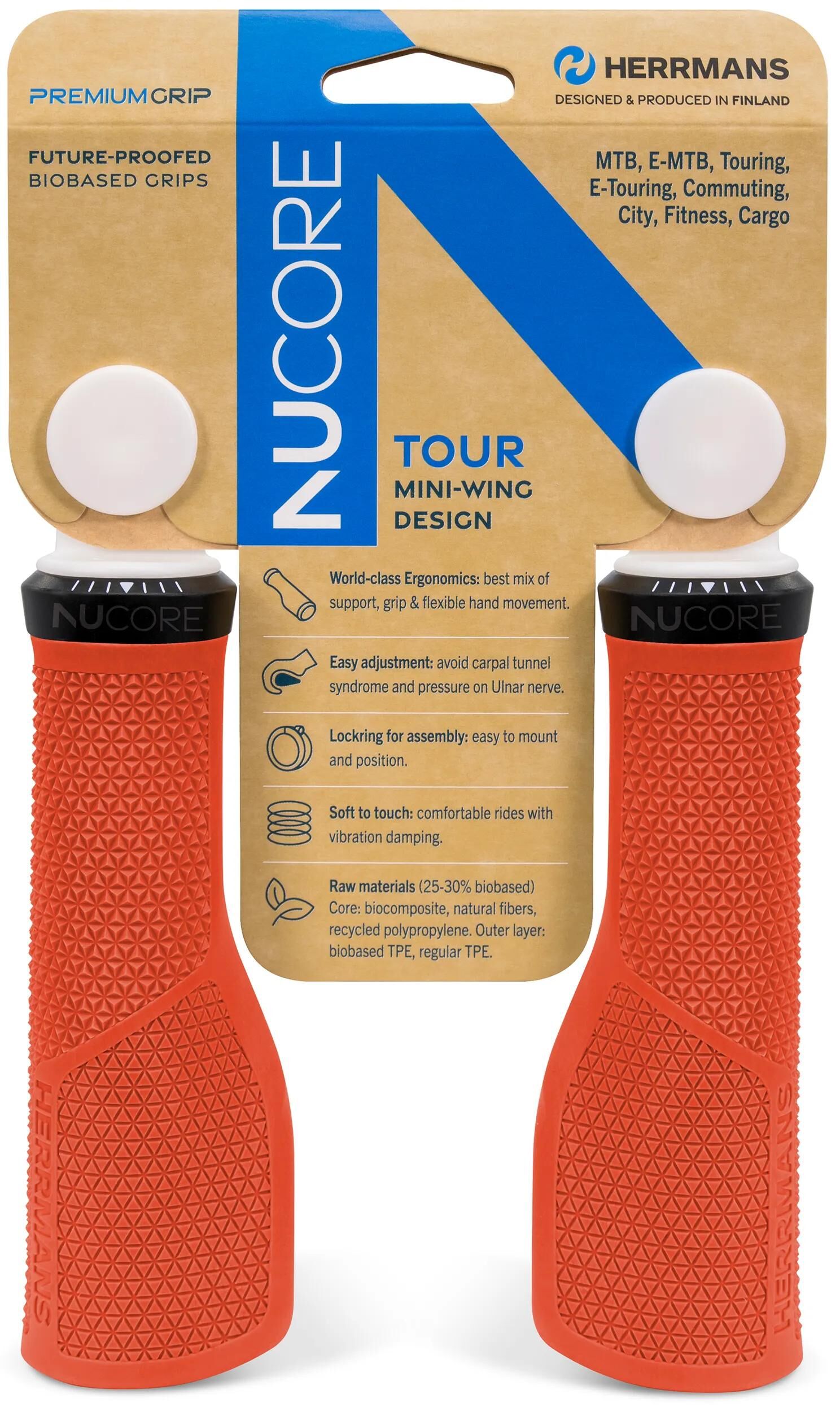 Herrmans Nucore Tour Griff, Herrmans Nucore Tour 130mm Peak Lava