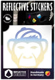 Refrective Berlin Ref.Sticker Ref.berlin Affen Sommer