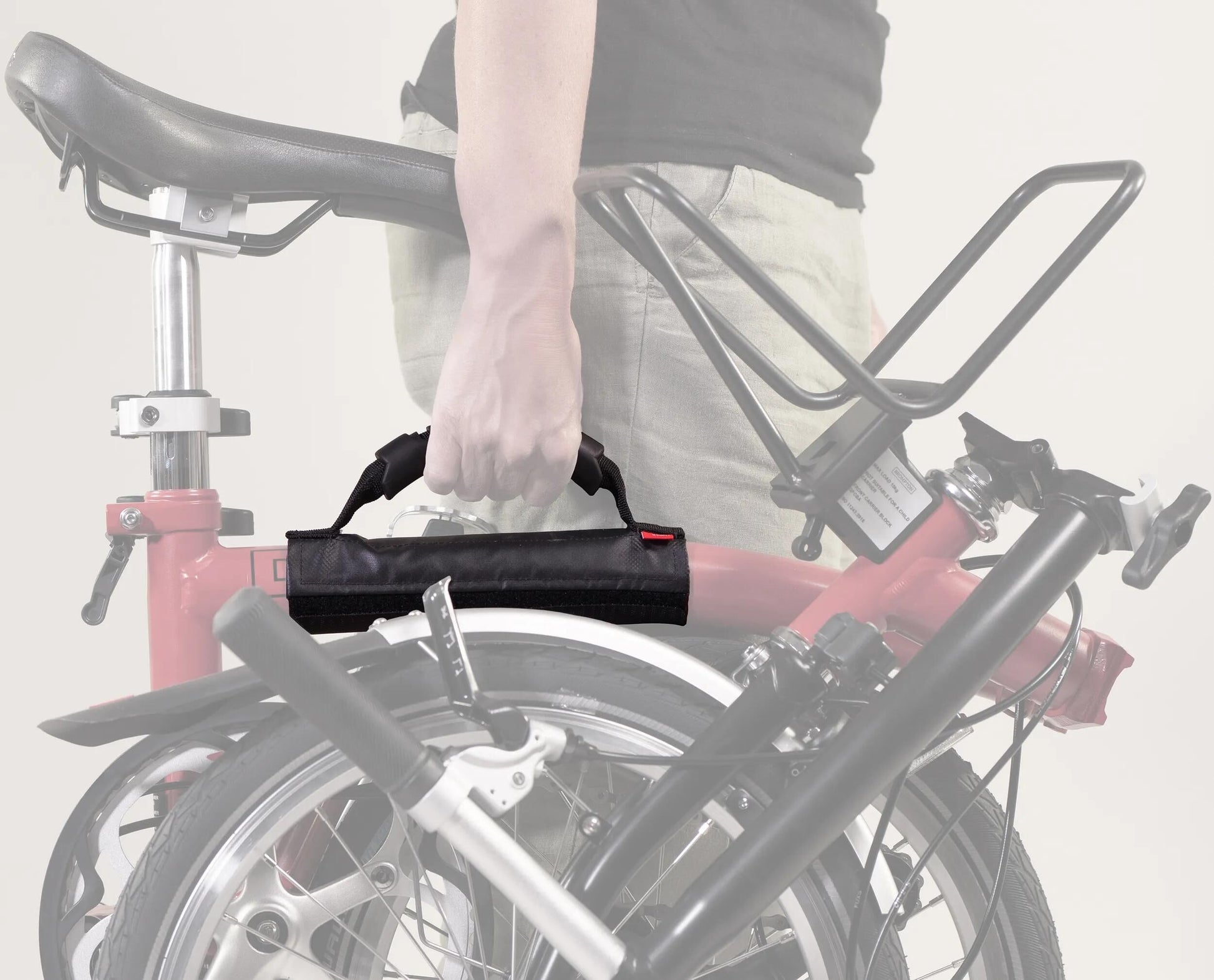 Fahrradradkleidung Griff schwarz