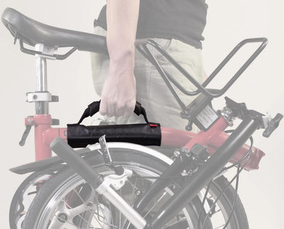 Fahrradradkleidung Griff schwarz