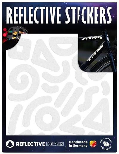 Reflektierender Berlin Ref.Sticker Ref.berlin Doodle White