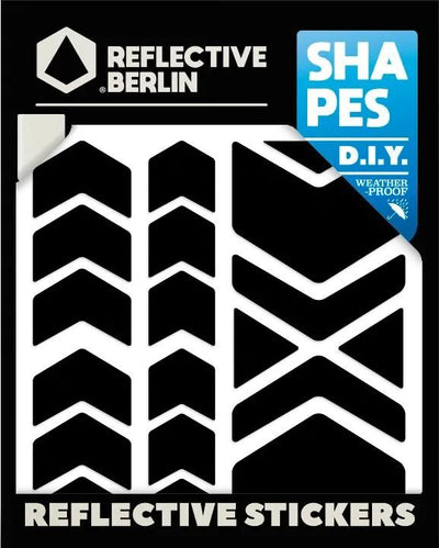 Reflektierende Berliner Reflexaufkleber Formen