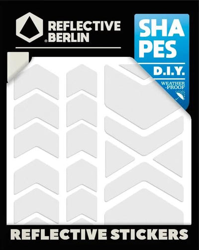 Reflektierende Berliner Reflexaufkleber Formen