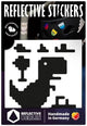 Reflektierende Berlin Ref.Sticket Ref.berlin-Abziehbilder T-Rex Black