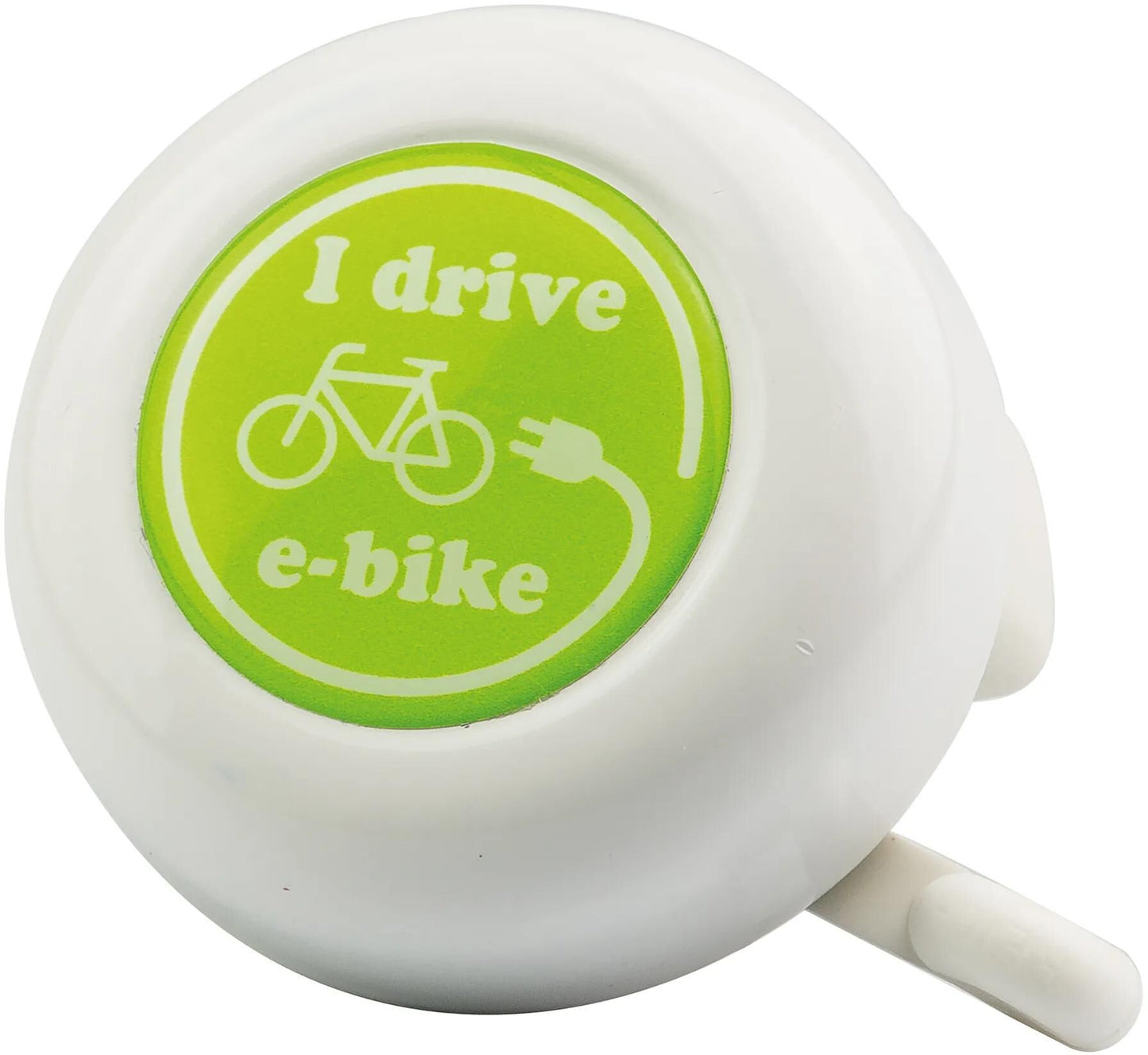 Reich Bell Ich fahre E-Bike Weiß