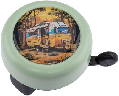 Reich reichhaltiges Motiv Bell Farb Camping Pastellgrün